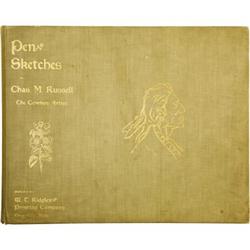 Pen Sketches By Charles M. Russell