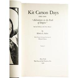 Edwin L. Sabin: Kit Carson Days 1809 - 1868