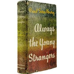 Carl Sandburg: Signed Always the Young Strangers
