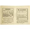 Image 2 : 1894 Promotional Calendar for Pudd'nhead Wilson