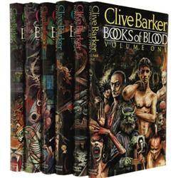 Clive Barker: Signed Firsts of Books of Blood