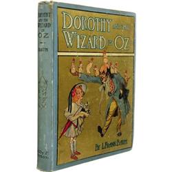 L. Frank Baum: Dorothy and the Wizard of Oz.