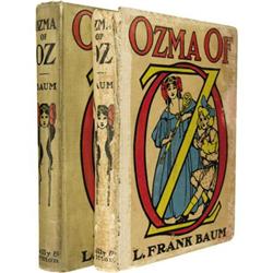 Two Copies of L. Frank Baum’s Ozma of Oz