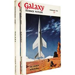 2 February 1951 Issues of Galaxy Science Fiction