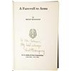 Image 2 : Ernest Hemingway Inscribed: A Farewell to Arms 