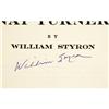 Image 3 : William Styron: Signed First The Confessions Nat