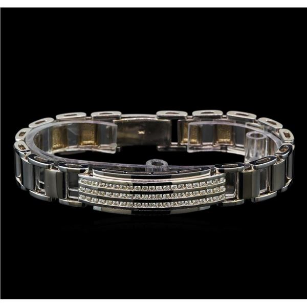 1.44 ctw Diamond Bracelet - 14KT White Gold