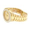 Image 8 : Rolex Mens 18K Yellow Gold Champagne Diamond 6.5 ctw Quickset President Wristwat
