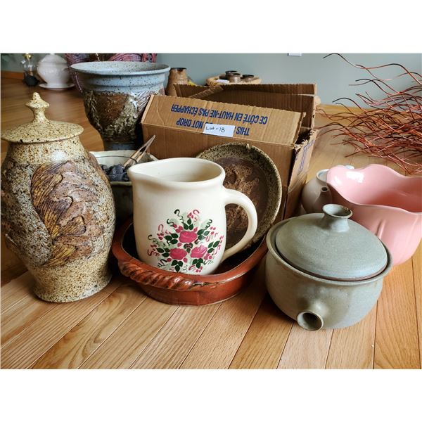 Assorted Pottery