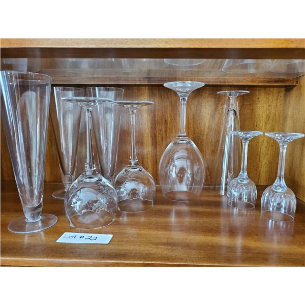 Assorted Glasses