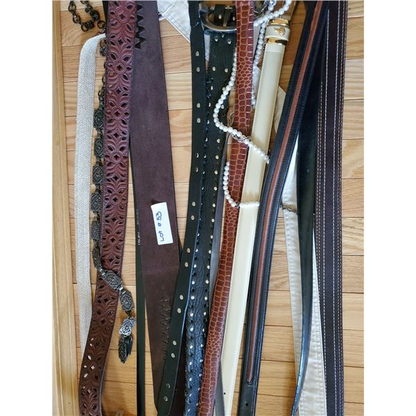 Misc. Belt Collection