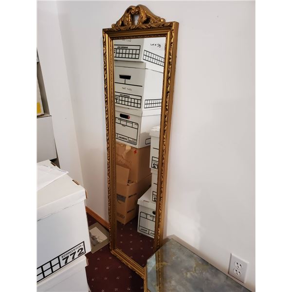 Decorative Full Length Gilted Mirror