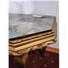 Image 2 : Vintage Gilted Side Table/Stand