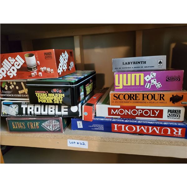Vintage Books and Games