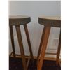 Image 1 : Two Oak Bar Stools