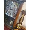 Image 1 : Vintage Pendulum Clock and Matching Barometer