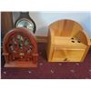 Image 2 : Vintage Pendulum Clock and Matching Barometer