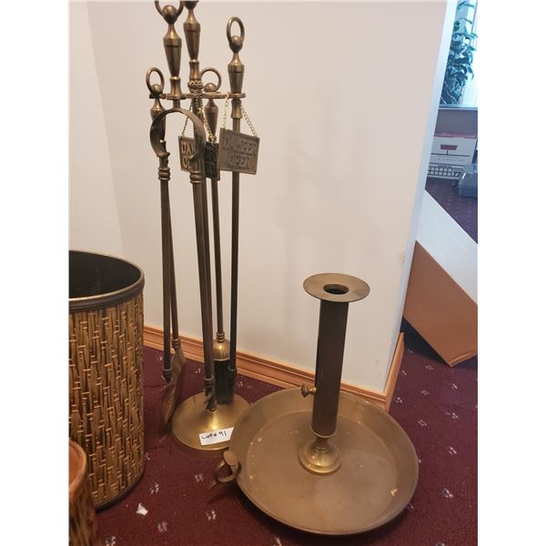 Brass Fireplace Collection