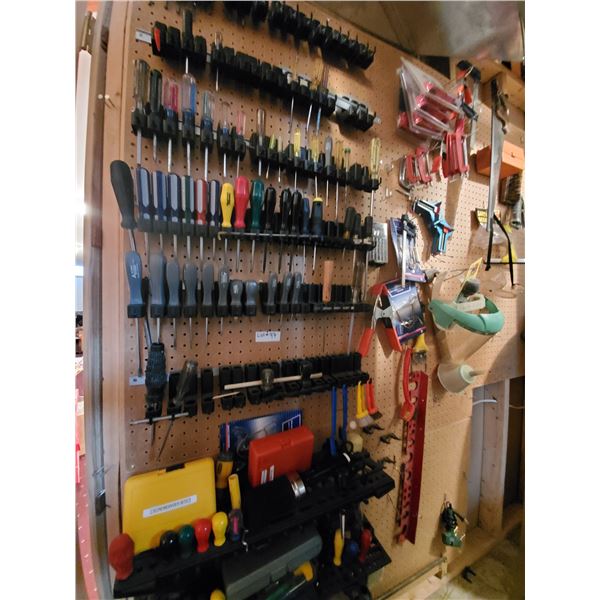 Organized Tool Wall