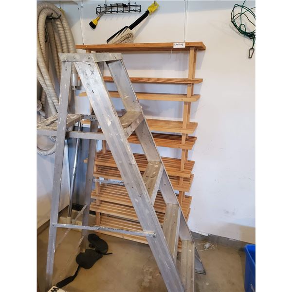 Garage Shelving and Ladder
