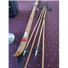 Image 3 : Antique Skis with Poles