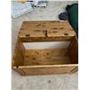 Image 1 : Oak Storage Chest and Oak Bench