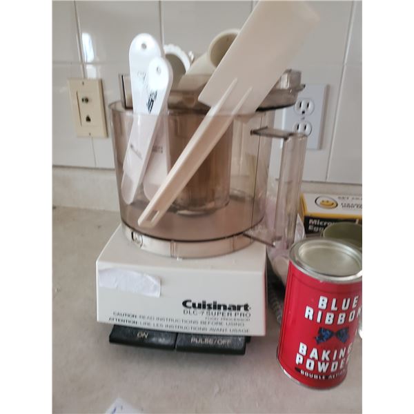 Vintage Food Processor and Misc. Kitchen Ware