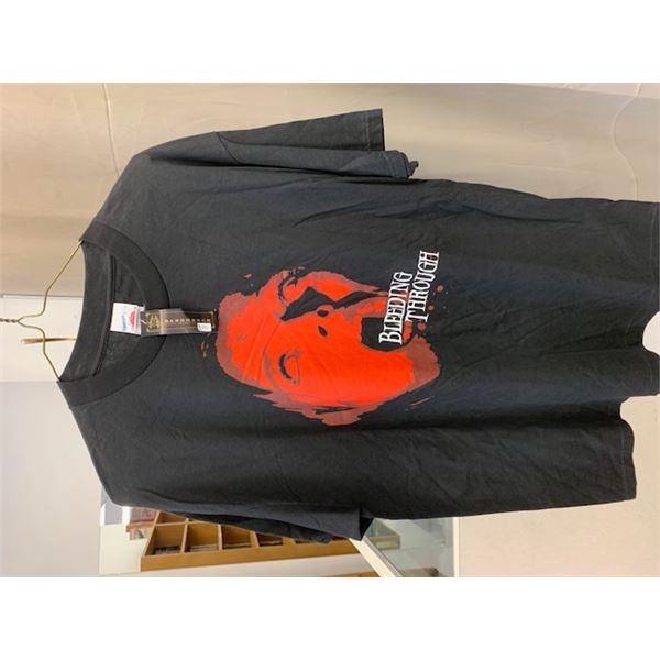 Bleeding Through T Shirt Sz.Lg