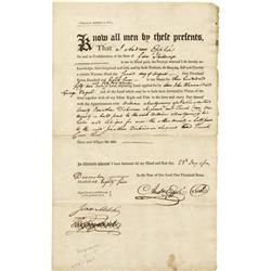 Early Pennsylvania Land Deed 1785
