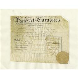 Witherspoon & Stockton Signed Diploma