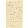 Image 1 : Wendell Phillips Autograph Letter Signed