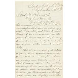 General Joseph Hooker ALS