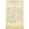 Image 1 : General Daniel E. Sickles Autograph Note
