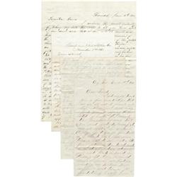 Four Civil War Soldier's Letters