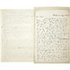Image 2 : Four Letters & Documents With Civil War Content