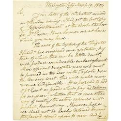 Ebenezer Elmer 1804 Autograph Letter