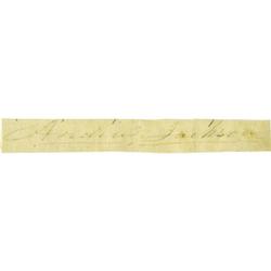 Andrew Johnson Signature