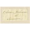 Image 1 : Andrew Johnson Signature