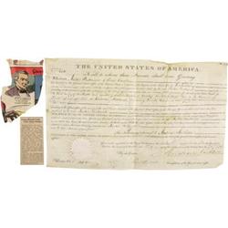 Andrew Jackson Document Signed 1830