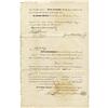 Image 3 : William Henry Harrison Partially Printed DS