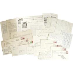 Lincoln Related Lot of Autographs