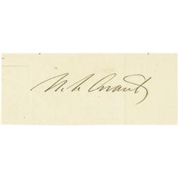Ulysses S. Grant Clipped Signature