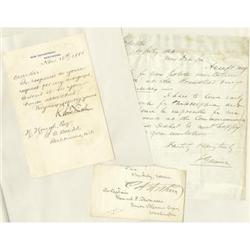 Three Items: Chester A. Arthur Presidency