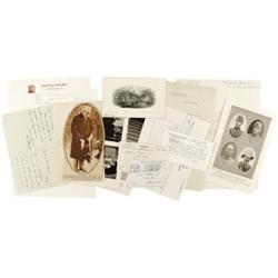 Six Autographs Pertaining to Theodore Roosevelt