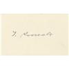 Image 1 : Theodore Roosevelt Signature on a Card