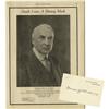 Image 1 : Warren G. Harding signed White House Card