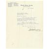 Image 1 : Warren G. Harding Typed Letter Signed 1916