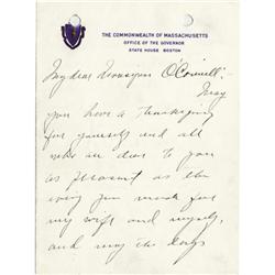 Calvin Coolidge Autograph Letter Signed
