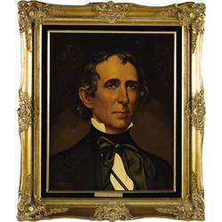 John Tyler and Letitia Tyler Oil Portraits