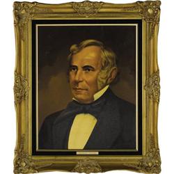 Zachary Taylor and Margaret Taylor Oil Portraits